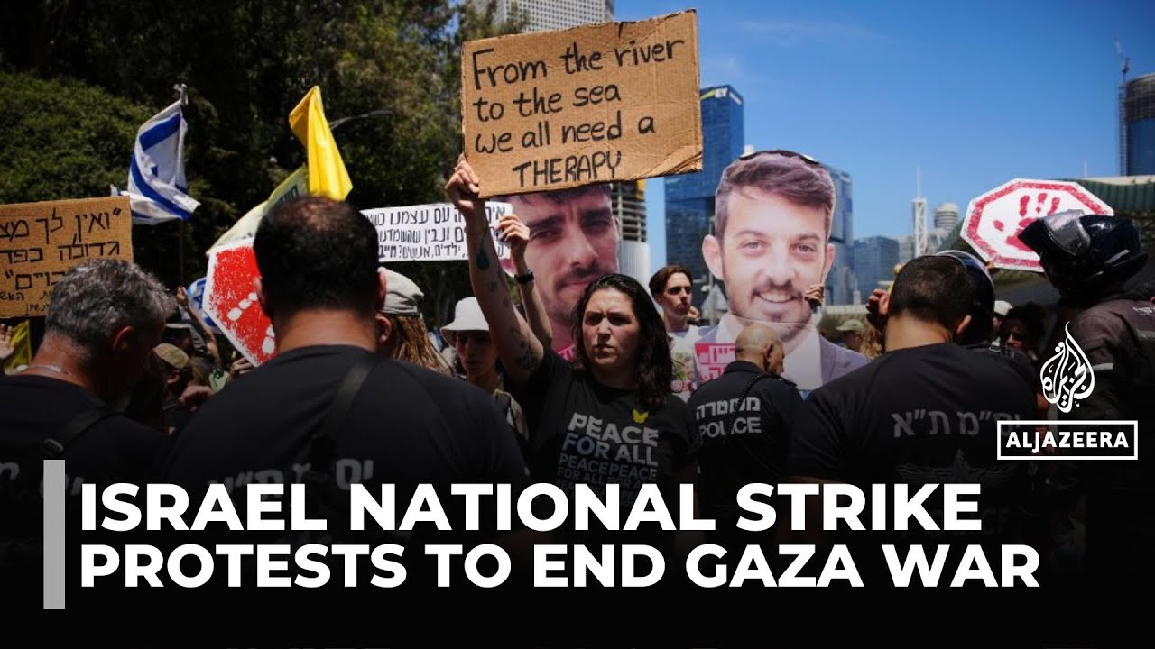 Israelis Organize Nationwide Protest to End Gaza War and Reclaim Hostages