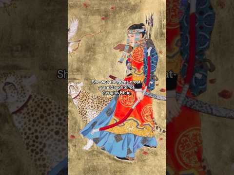Princess Khutulun! #history #art