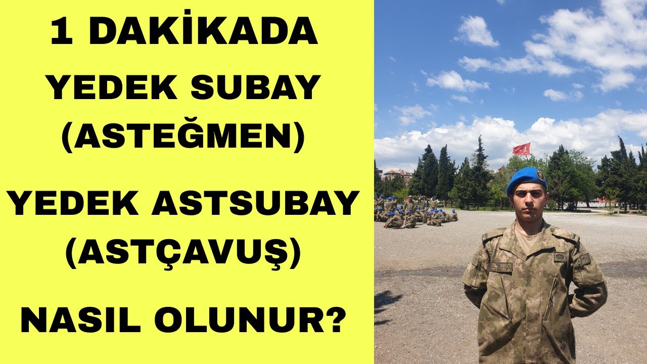 Yedek Subay ve Astsubay Olma Şartları