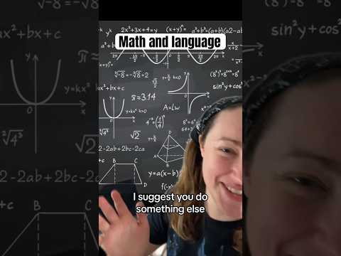 The best mathematicians I’ve met have also been great with languages #stem