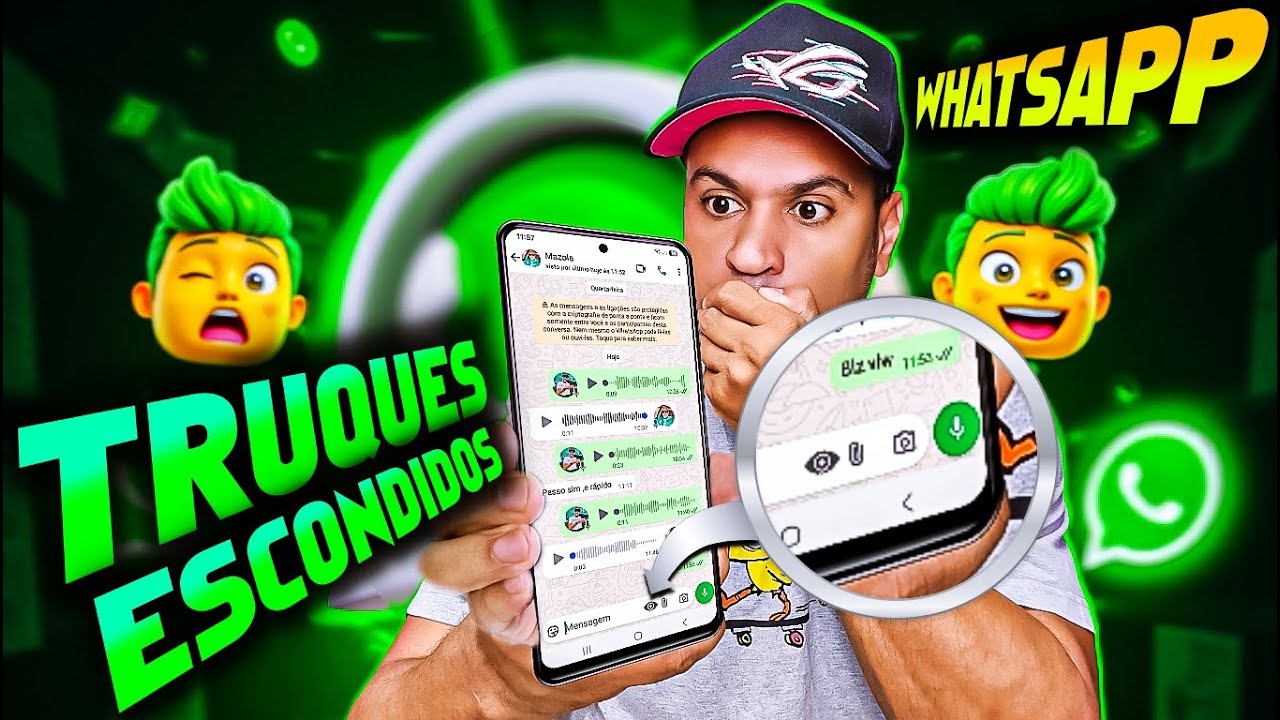 CHEGOU! O MELHORES TRUQUES ESCONDIDOS DO WHATSAPP 2025