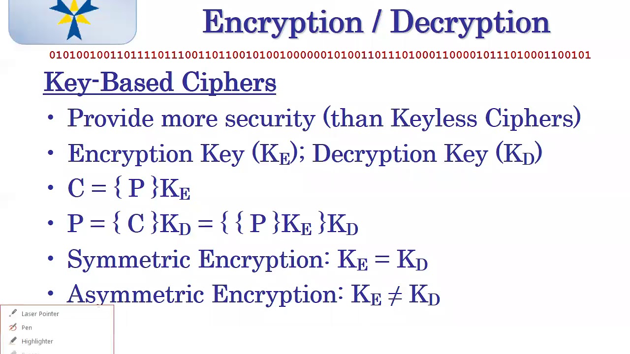 CIT 2563 Crypto Lecture 02 – Fall 2018 Recording 📚