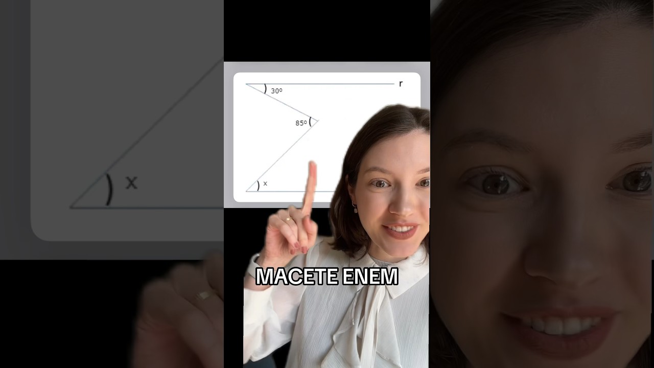 Ângulos em Retas Paralelas - Matemática para o ENEM 2024