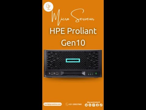 HPE Proliant Gen10 - Contactez-nous 📞
