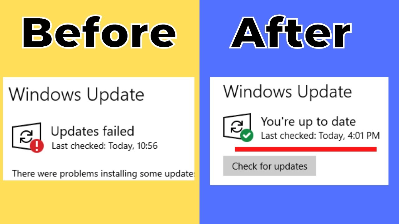 Fix Windows Update Errors in Windows 11/10 🛠️