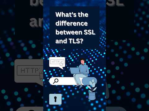 What's the difference between SSL and TLS ? #informationsecurity #cybersecurity #techexplained
