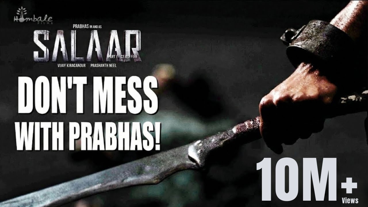 Prabhas's Warning in Salaar 😡👊 | Hombale Films