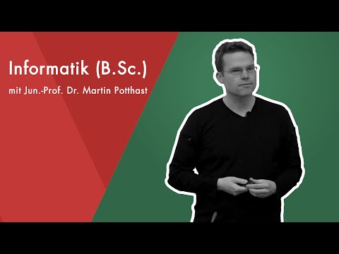 Online-Schnuppervorlesung mit Jun.-Prof. Dr. Martin Potthast | Informatik (B.Sc.)