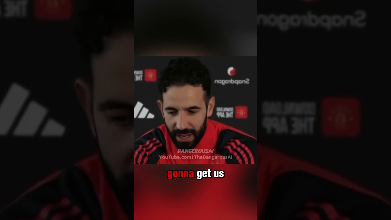 Ruben Amorim Reacts to Manchester United's 3-0 Defeat by Bournemouth ⚽