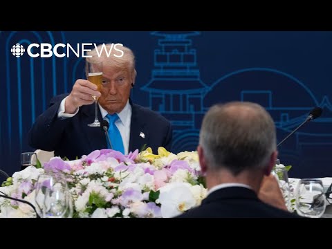 Carney, Trump keep it civil at South Korea summit, but speak little