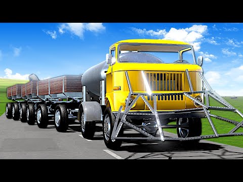 I Built a TRAIN TRUCK! - The Long Drive Gameplay