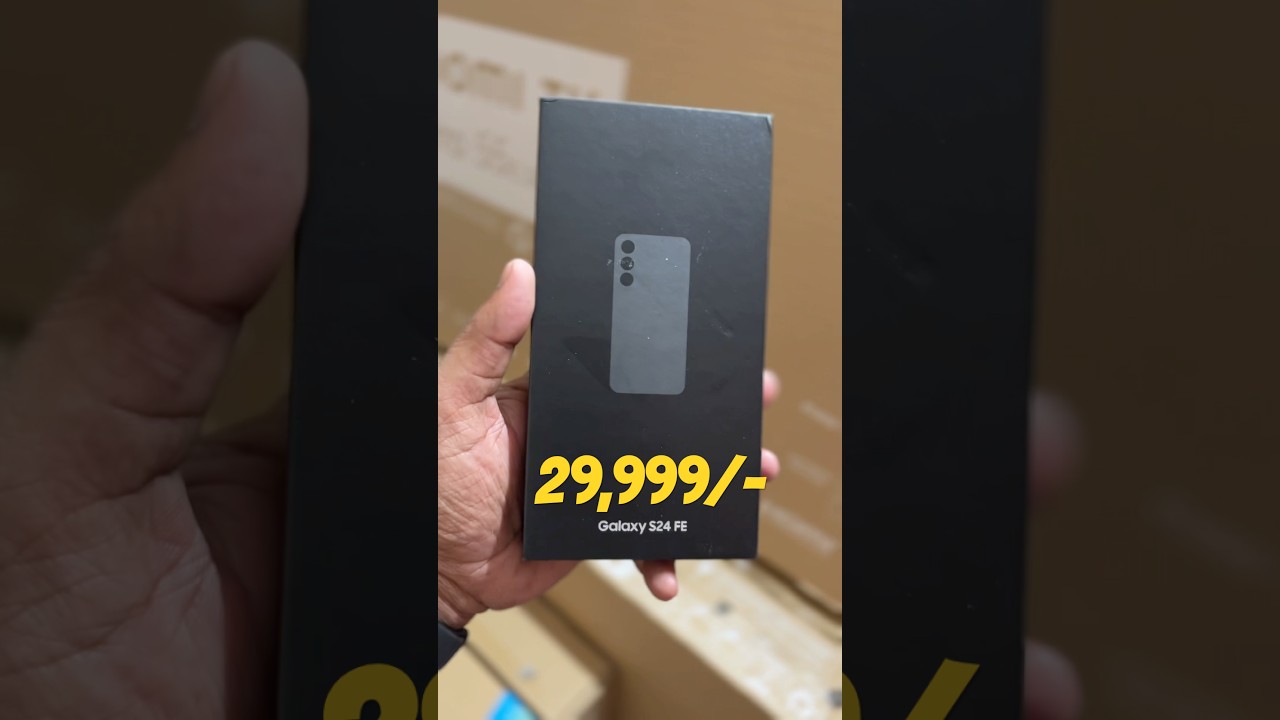 Samsung S24 FE Flipkart Big Billion Days Sale 2025 🔥 Price, Offers & Discount #shorts