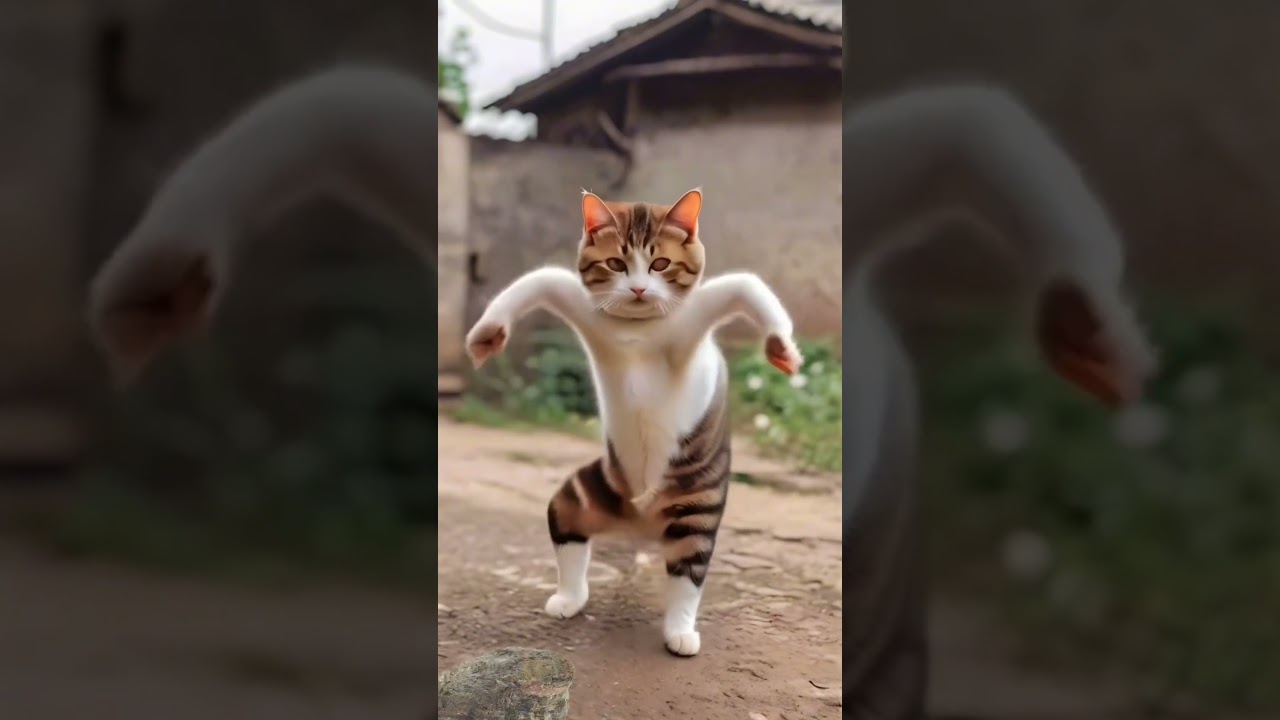 Hilarious Cat Dance 😂 | Must-See Pet Comedy #shorts