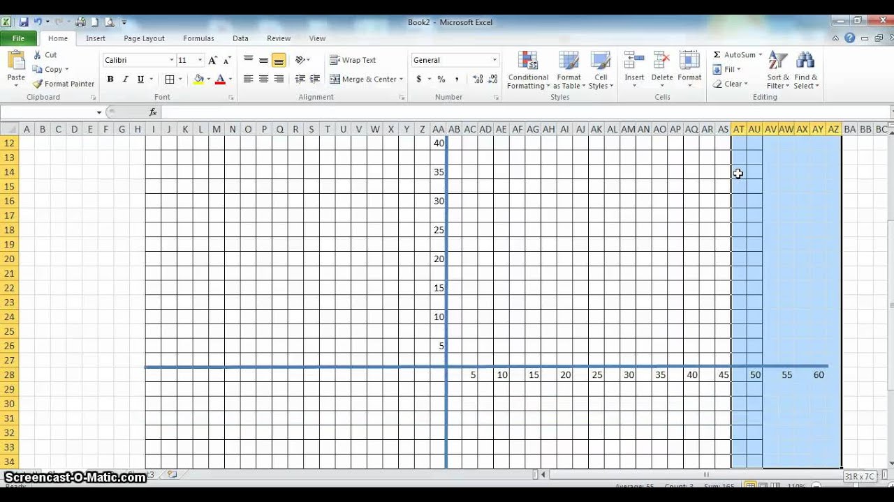 Creating Cartesian Graphs in Excel 📊