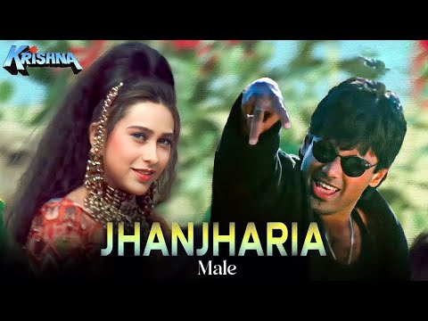 Jhanjharia Uski Chhanak Gayi | Suniel Shetty, Karisma Kapoor | Krishna | Superhit Bollywood Songs