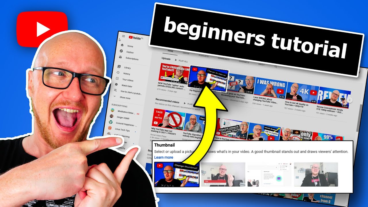 How to Add or Change YouTube Thumbnail on PC 📸