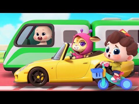Vehicles Song | Zoom! Zoom! What Vehicle is the FASTEST? | Nursery Rhyme & Kids Songs | BabyBus