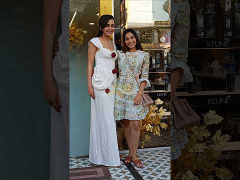 Tejasswi Prakash At New Shop Launch Ceremony