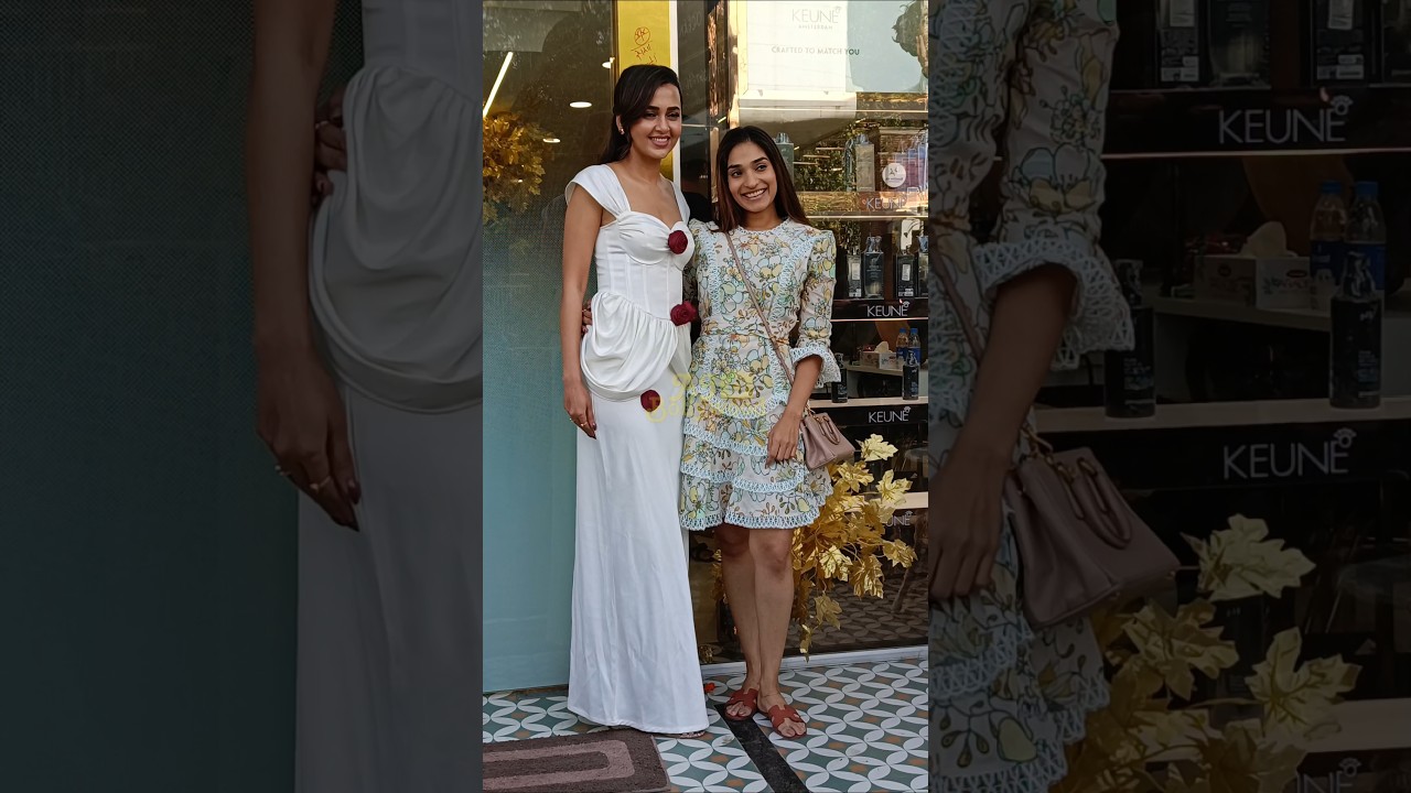 Tejasswi Prakash At New Shop Launch Ceremony