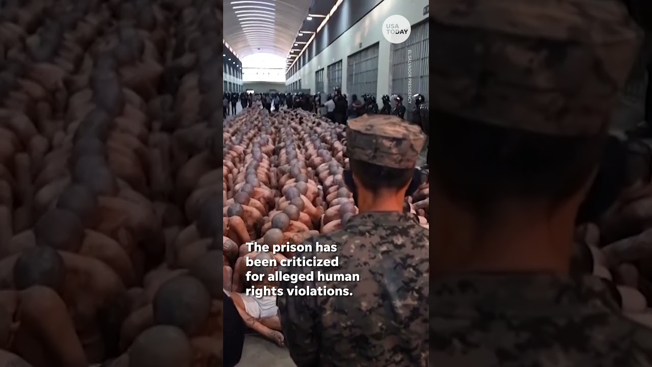 El Salvador Moves 2,000 Gang Members to New Prison 🚔
