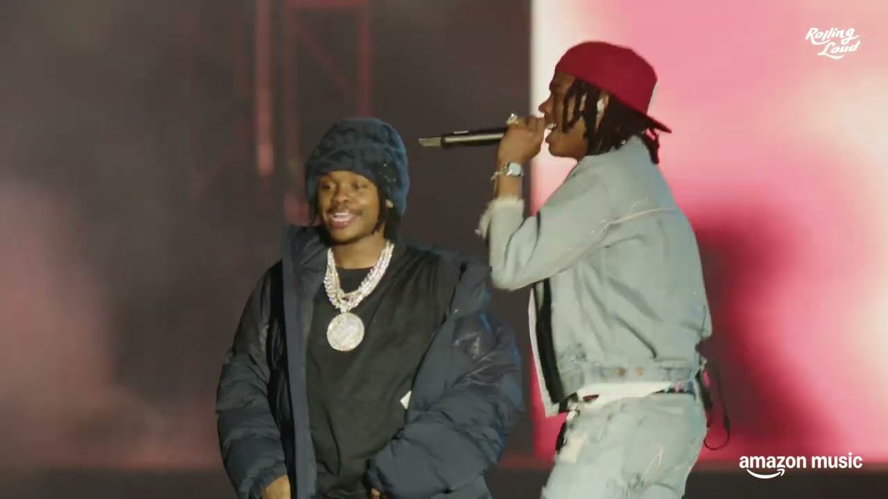 42 Dugg & Lil Baby Perform 'We Paid' at Rolling Loud Miami 🎤