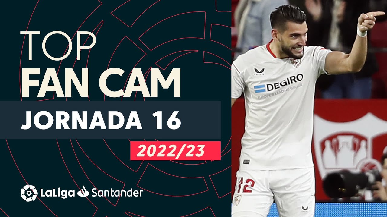 LaLiga Fan Cam Jornada 16: Iago Aspas, Rafa Mir & Luiz Henrique