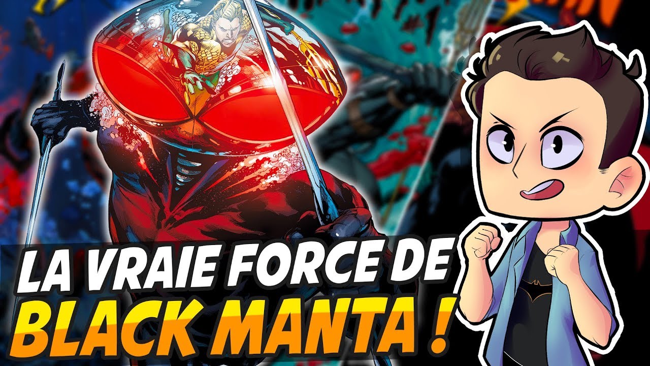 Découvrez la Puissance de Black Manta : Le Villain Incontournable de DC! 🦑