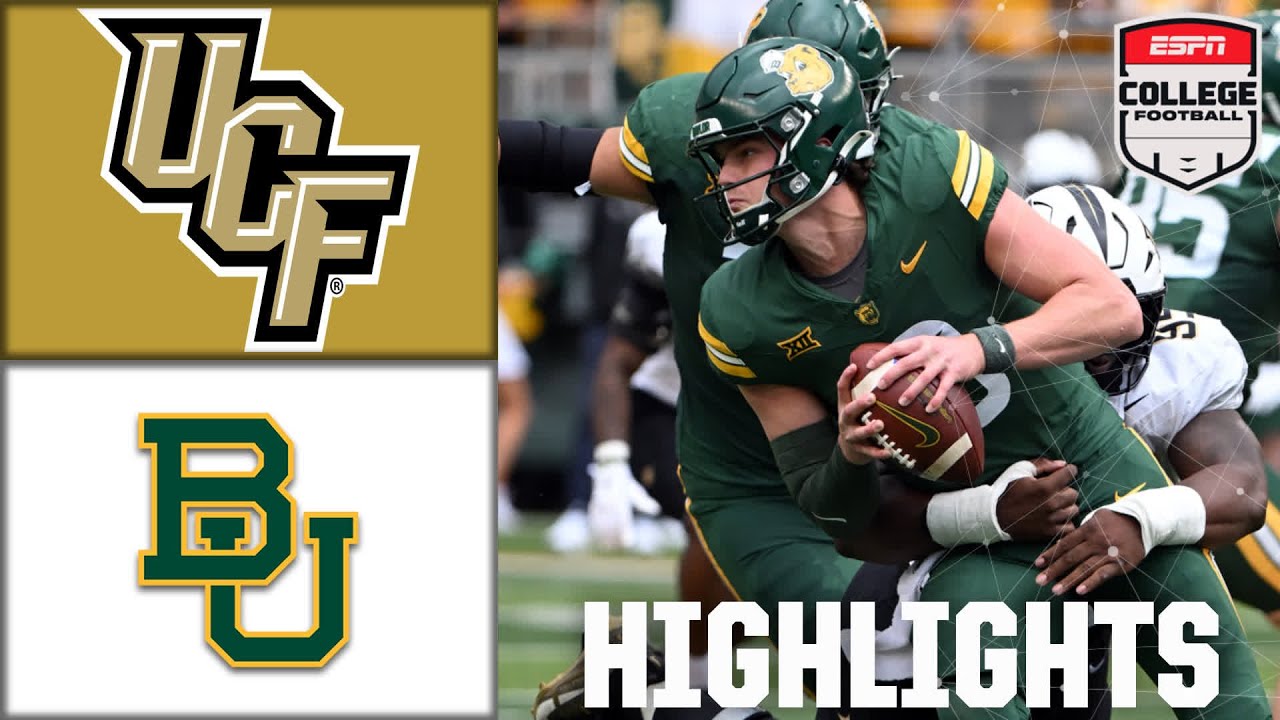 Baylor Dominates UCF 30-3 | Full Highlights from Week 10 College Football