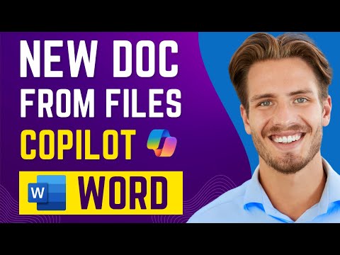 How to create a Word document with Copilot based on existing files - In 1 minute (2024)