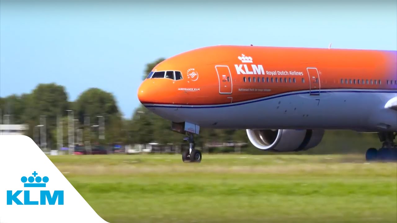 KLM’s Special Orange Boeing 777 Celebrates Dutch Olympic Medalists 🇳🇱