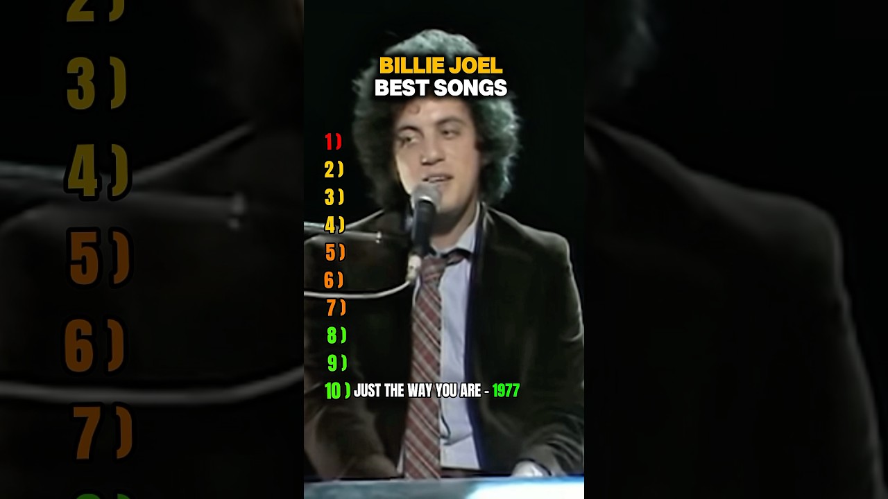 Billy Joel’s Greatest Hit Songs #billyjoel #70s #70smusic #oldsong #hitsong