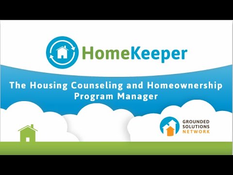 HomeKeeper Housing Counseling feature demo
