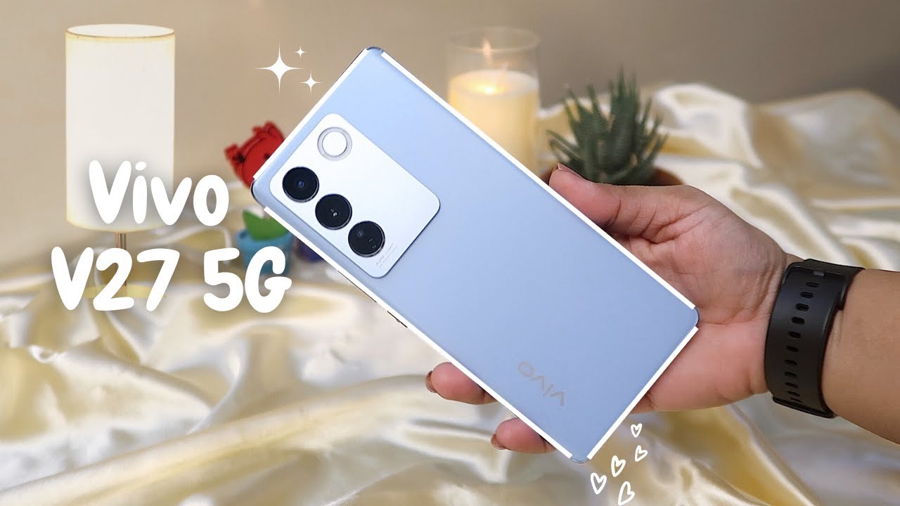 Vivo V27 Unboxing: Magic Blue & Top Camera under ₹40K 💙