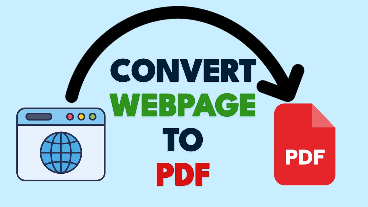 Easiest Way to Save Any Webpage as a PDF in 2025 🌐