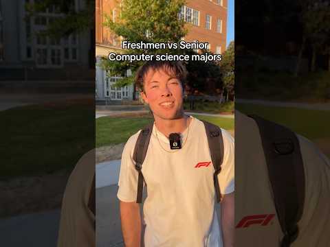 Freshman vs Senior Computer Science Majors