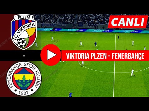FENERBAHÇE - VİKTORİA PLZEN MAÇI CANLI İZLE | eFootball 21 Türkçe Oyun