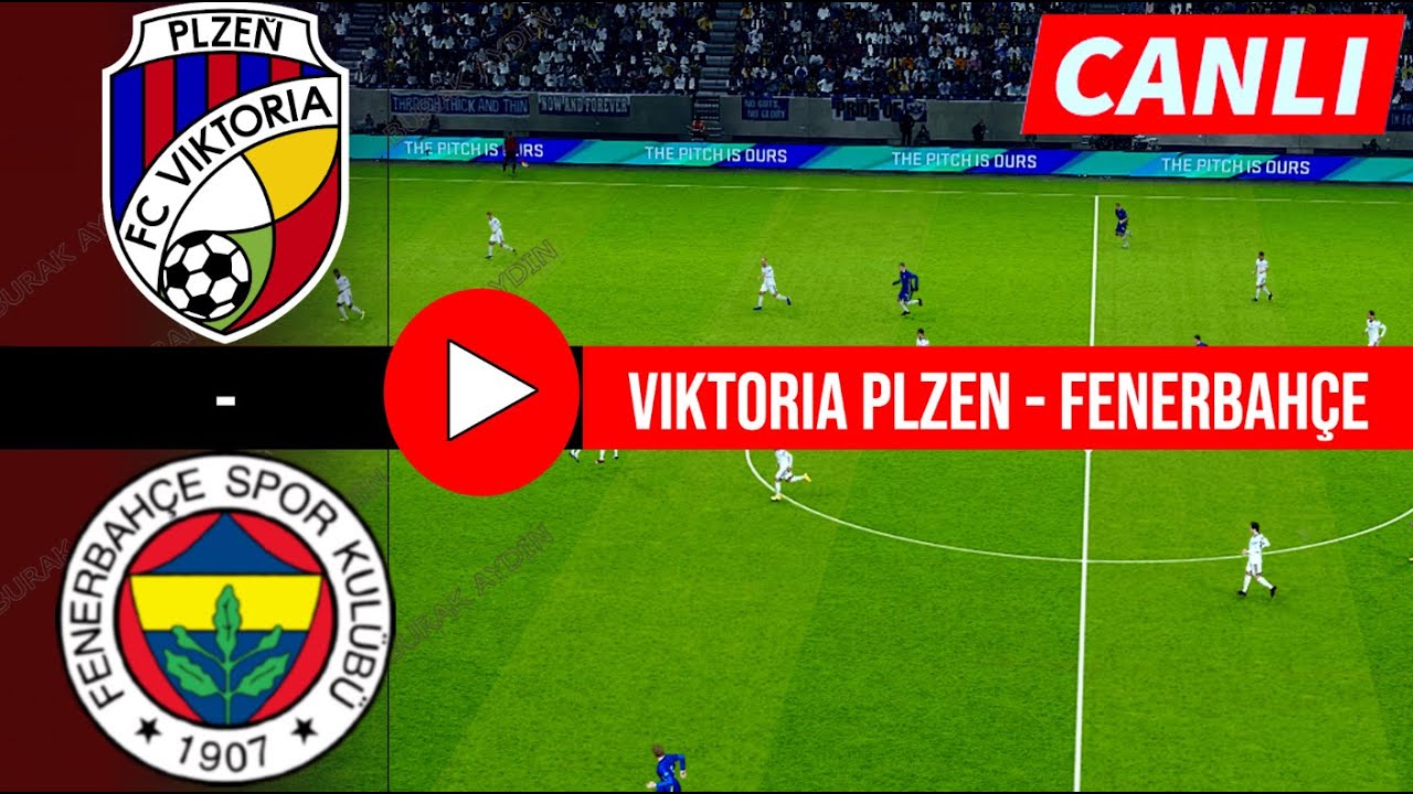 Fenerbahçe - Viktoria Plzeň Canlı Maç Yayını | eFootball 21 Türkçe Oyun 🏟️
