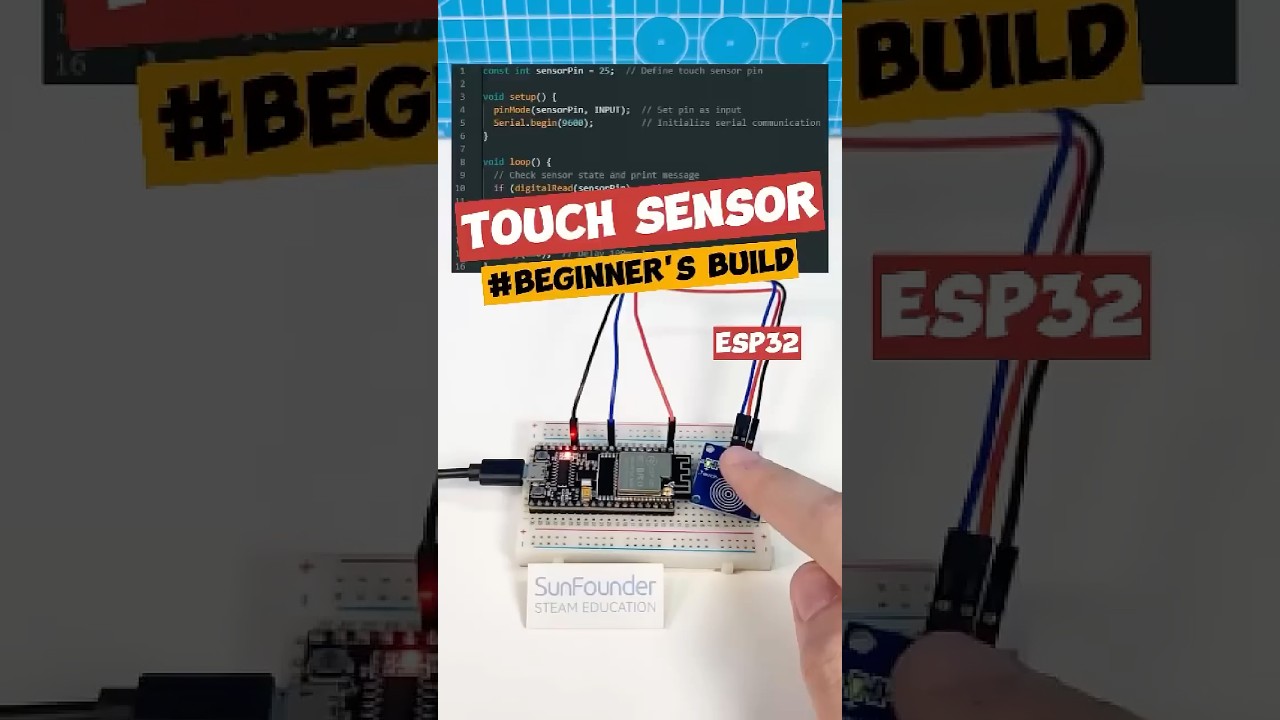 ESP32 Touch Sensor Project π οΈ