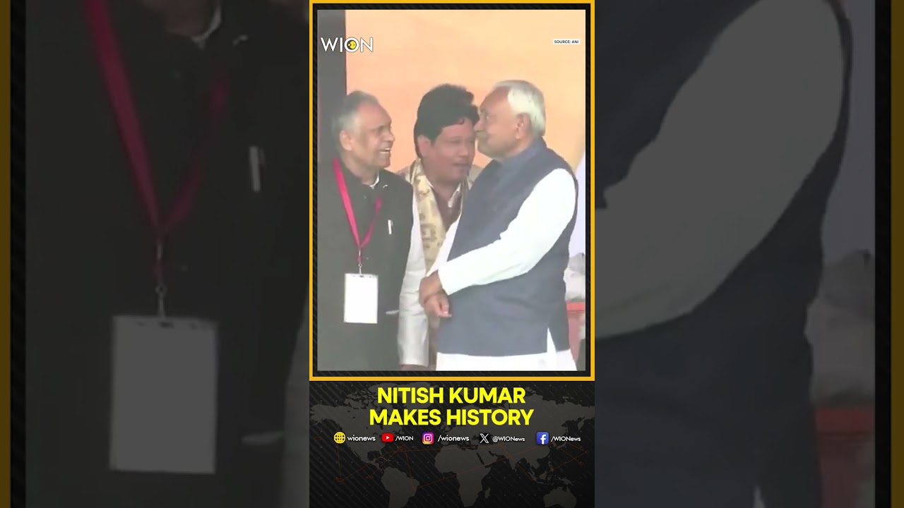 Nitish Kumar Sworn In for 10th Term as Bihar CM 🗳️