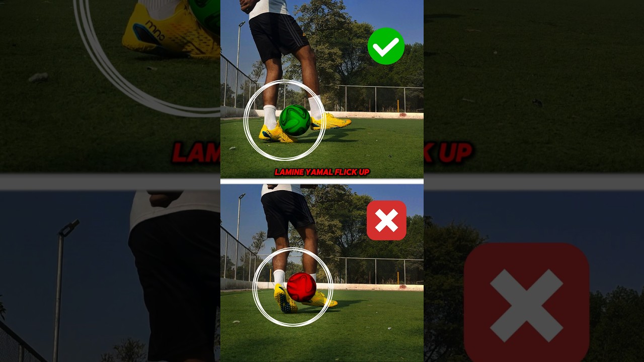 Lamine Yamal Flick-Up Skill Tutorial ⚽