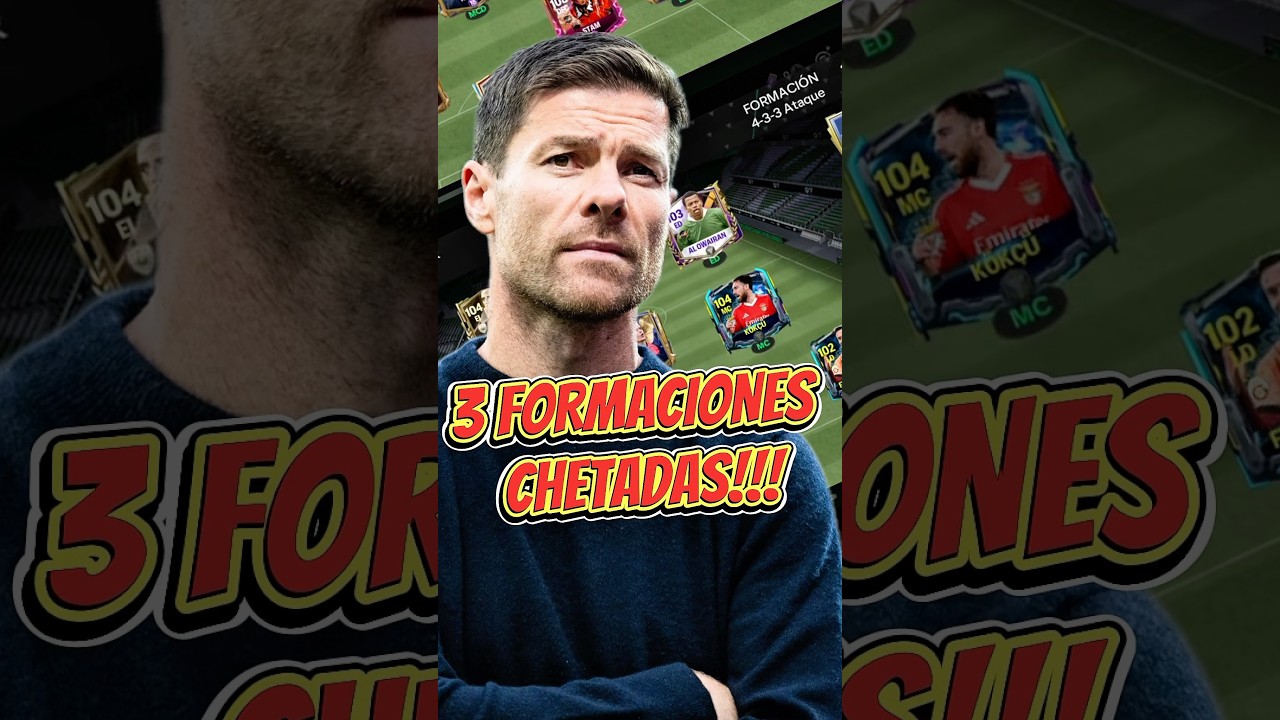 Top 3 Formaciones de los PROS en FC MOBILE 25 ⚽