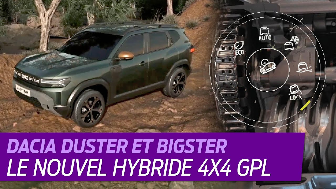Dacia Duster & Bigster 2025 : Moteur GPL 4x4 Hybride 🚗