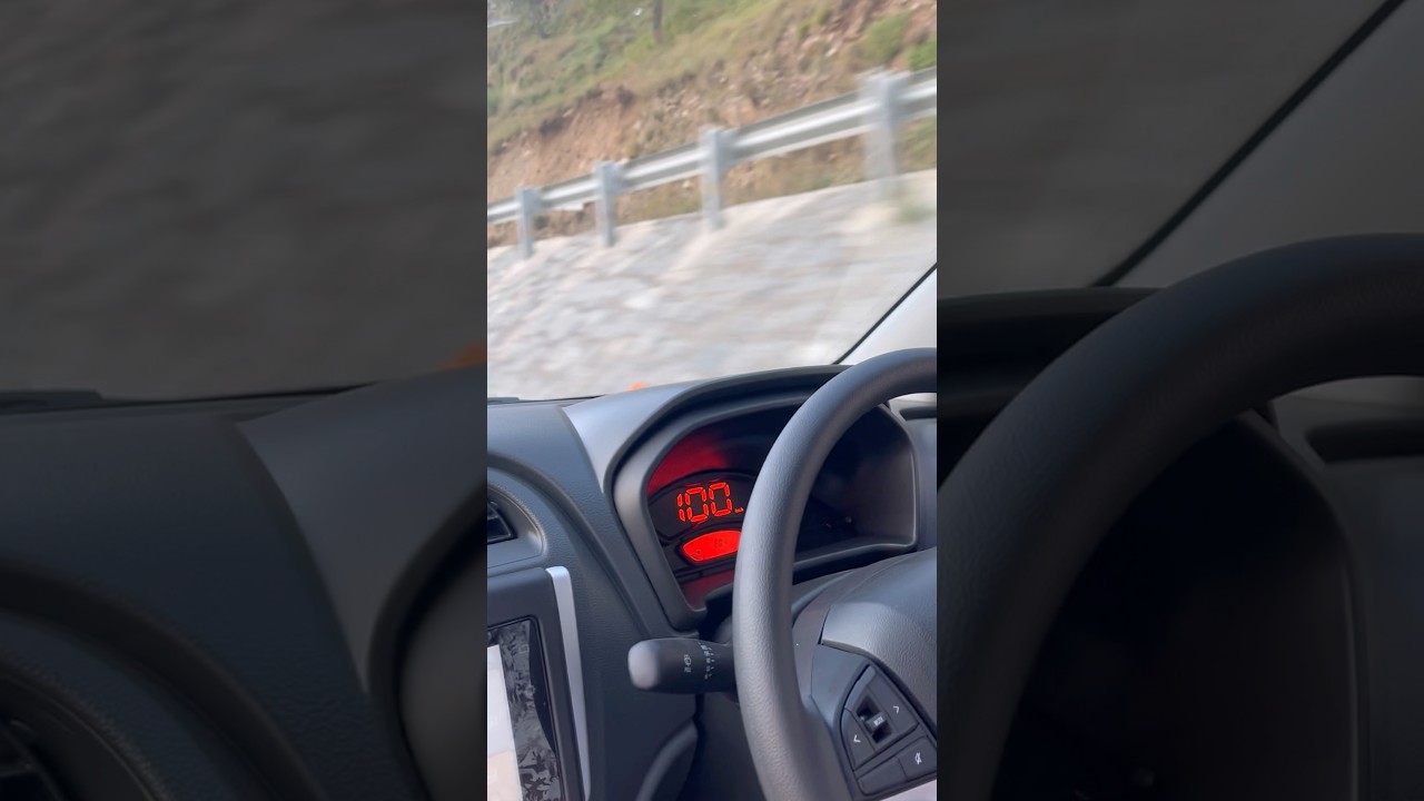 Alto K10 Stability Test at 100 km/h 🚗