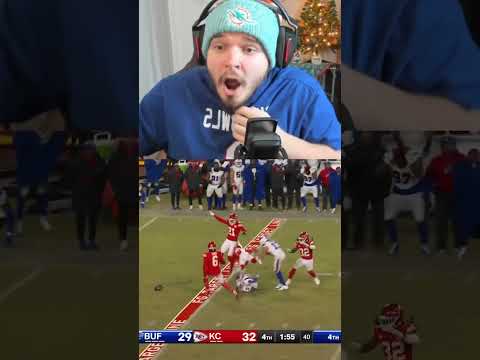 Dolphins Fan Reacts To Bills Blowing It Again vs Chiefs #nfl #nfltrending #nflviral #trending