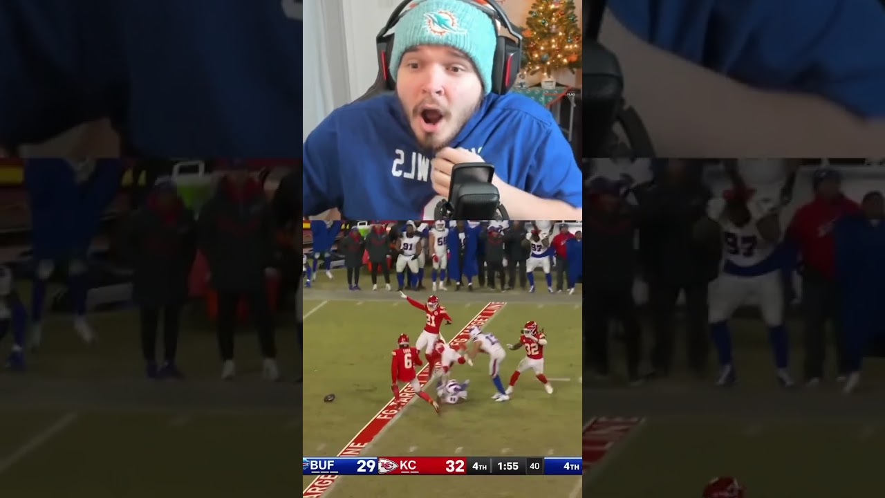 Dolphins Fan Shocked as Bills Blow Another Game Against Chiefs π