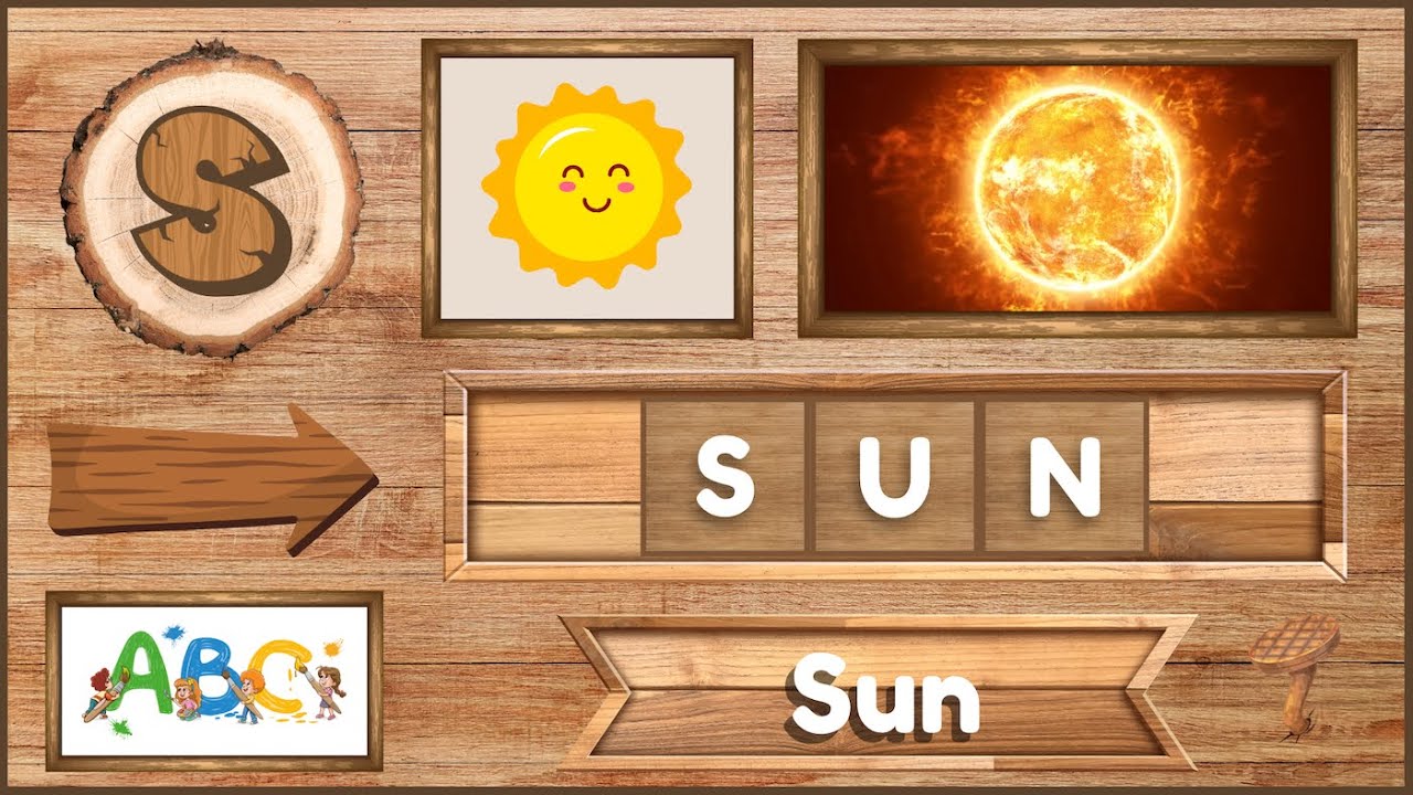 Learn How to Spell 3, 4 & 5 Letter Words for Kids | Easy Preschool & Kindergarten Spelling Words