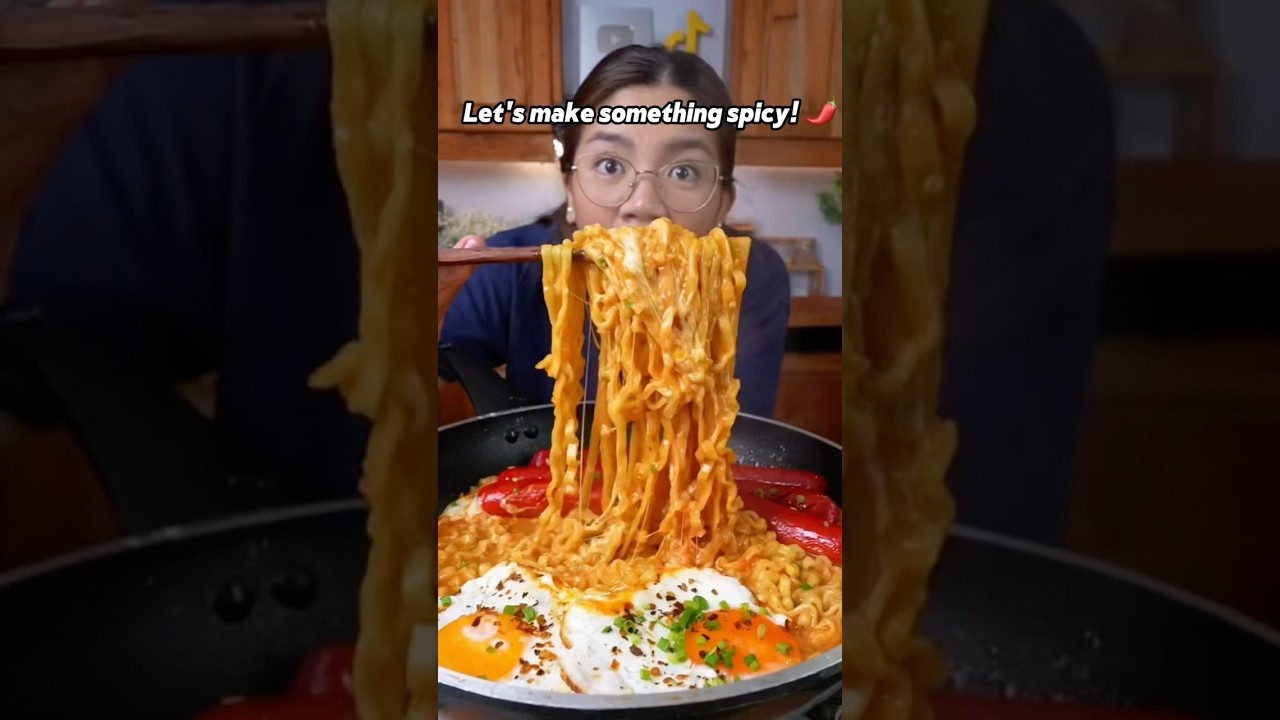 Spicy Noodles by @lumpiaqueen 🌶️