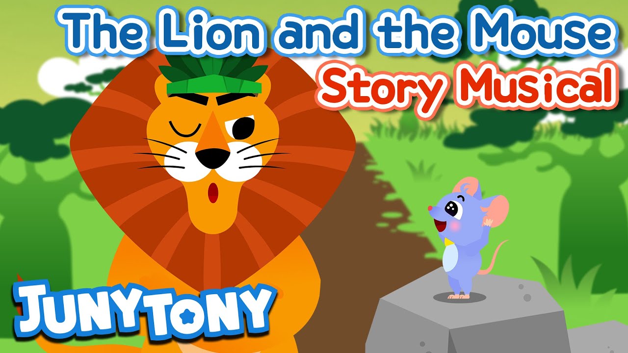 The Lion and the Mouse 🦁 Aesop's Fable for Kids