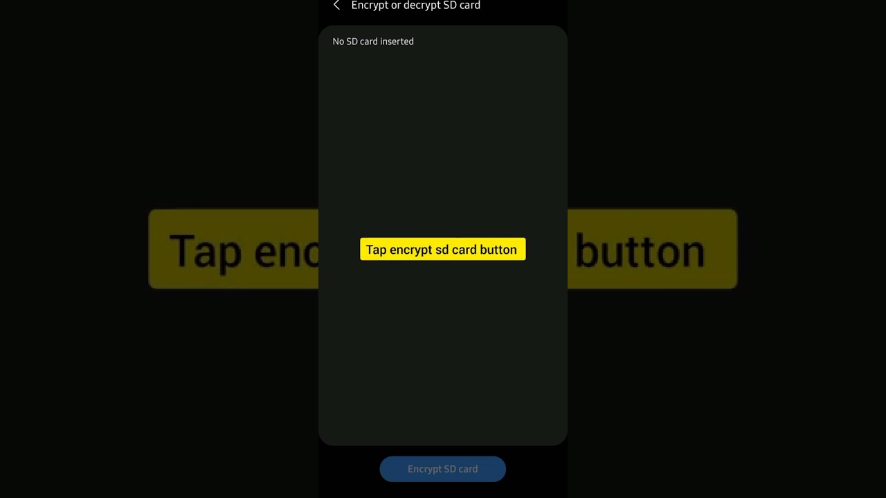Encrypt Your Samsung SD Card Easily 🔒