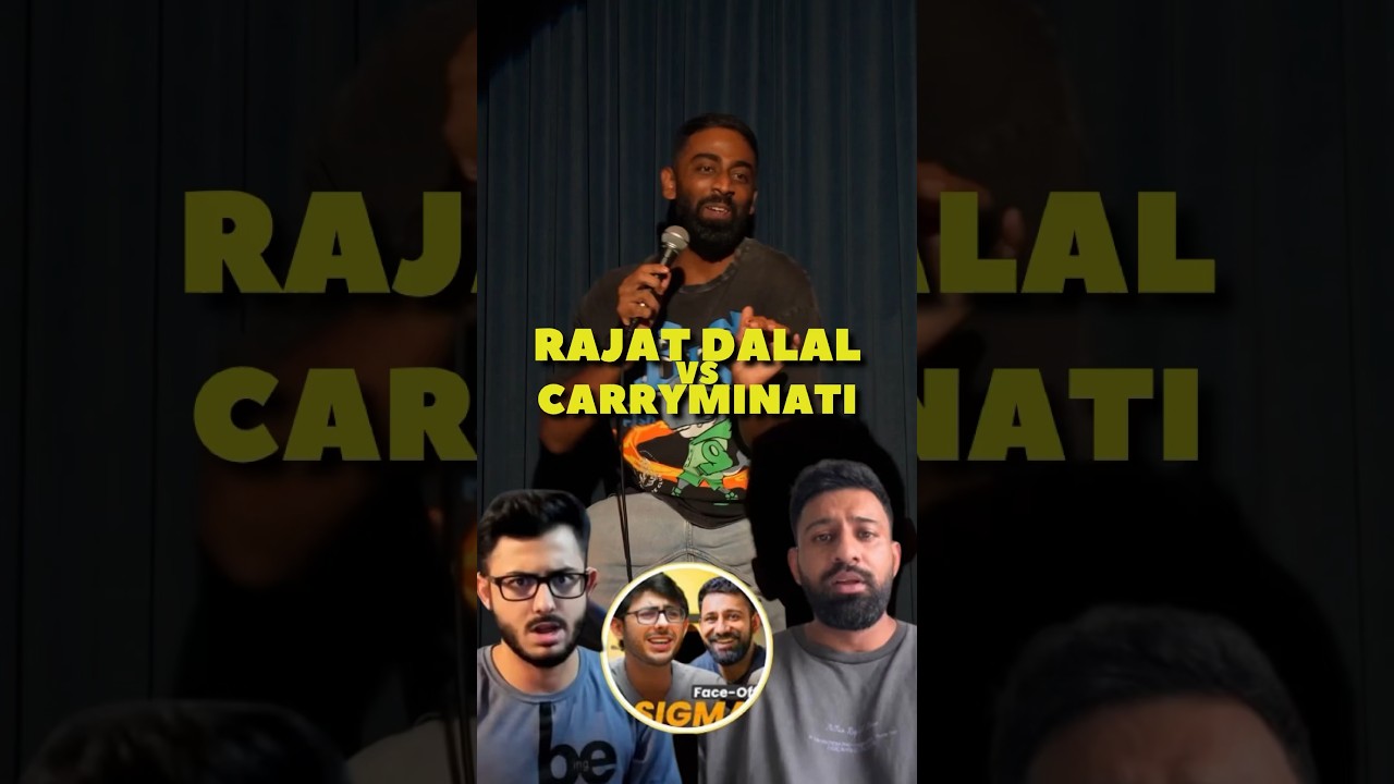 Rajat Dalal vs Carryminati: Standup Clash 🎤